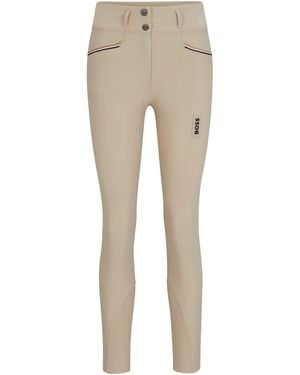 BOSS Equestrian Full-Grip Breeches - Natural