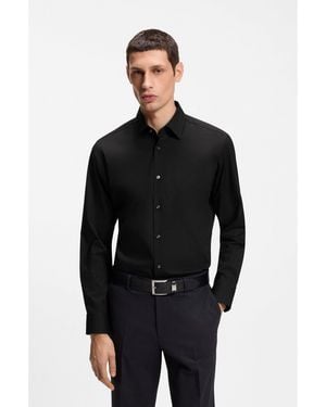 BOSS Regular-Fit Shirt - Black