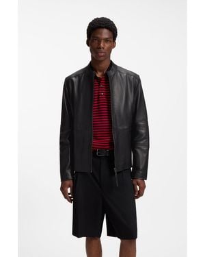 HUGO Slim-Fit Jacket - Black