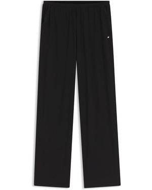 BOSS Pyjama-Hose Mit Spitzenbesetzten Taschen - Schwarz