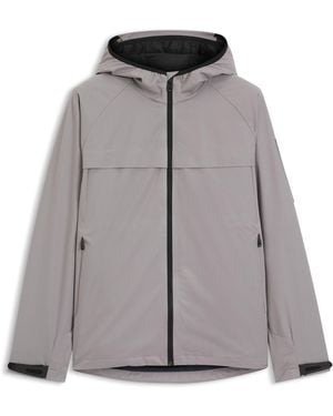 BOSS Veste Trois En Un Avec Capuche Et Intérieur Amovible - Gris