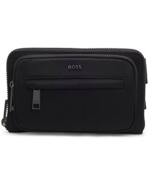 BOSS The Change Heiq Aeoniq Gürteltasche - Schwarz