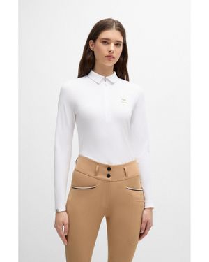 BOSS Equestrian Training Shirt - White