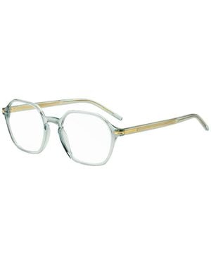 BOSS Aqua-Acetate Optical Frames With-Tone Temples - Metallic