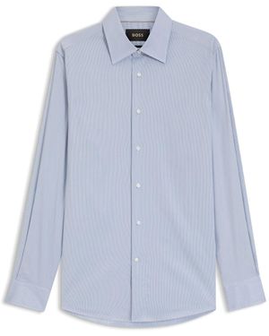 BOSS Slim-Fit Shirt - Blue