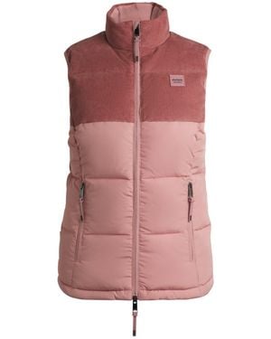 BOSS Equestrian Waterproof Gilet With Corduroy Trim - Pink
