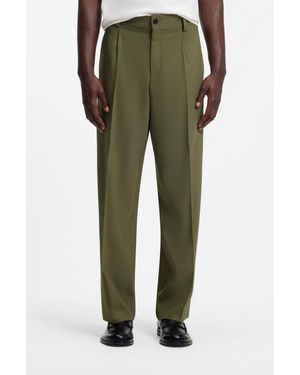 HUGO Modern-Fit Trousers - Green