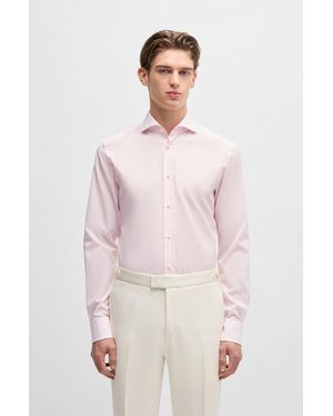BOSS Dark Pink Men's Shirts Size 14.5