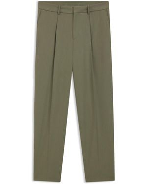 BOSS Relaxed-Fit Trousers - Green