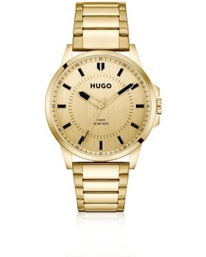 HUGO #First-Tone Watch - Metallic