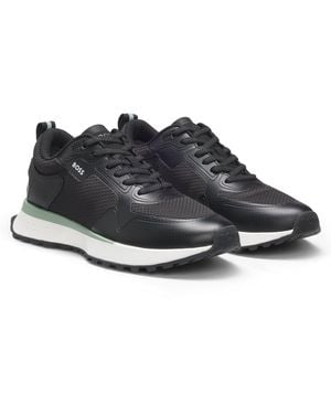 BOSS Black Men's Sneakers Size 6 - Multicolor