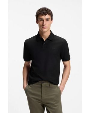 BOSS Regular-Fit Polo Shirt - Black