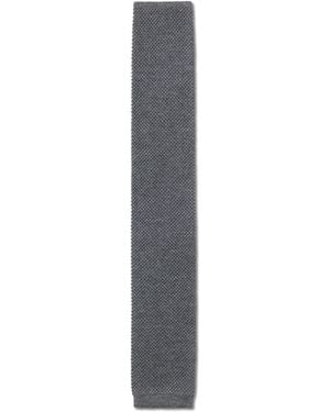 BOSS By Beckham Krawatte Aus Wolle - Grau