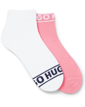 HUGO Set Van Twee Paar Sokken - Roze