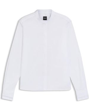 BOSS Regular-Fit Blouse - White