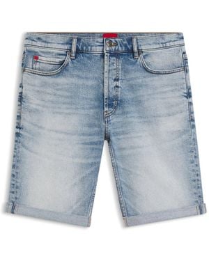 HUGO Tapered-Fit Shorts - Blue