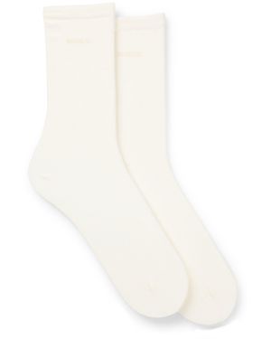 BOSS Set Van Twee Paar Sokken - Wit