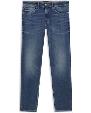 BOSS Slim-Fit Delaware-Jeans Van Superstretchdenim - Blauw