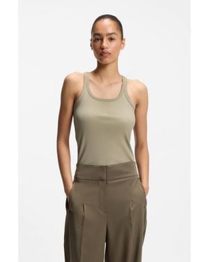 BOSS Racer-Back Tank Top - Green