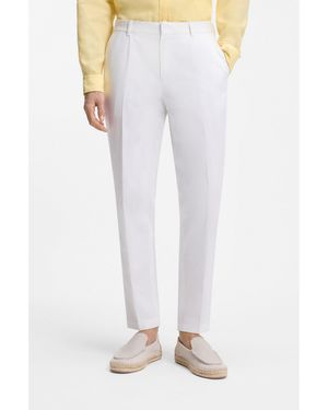 BOSS Formal Trousers - White