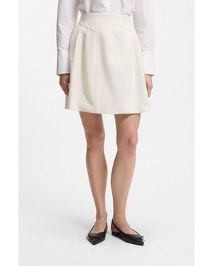 HUGO A-Line Skirt - White