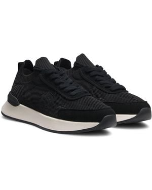 BOSS Deportivas Tipo Calcetín Con Monograma Double B - Negro