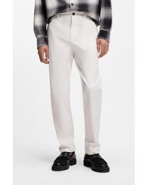 HUGO White Men's Casual Pants Size 30/32 - Black