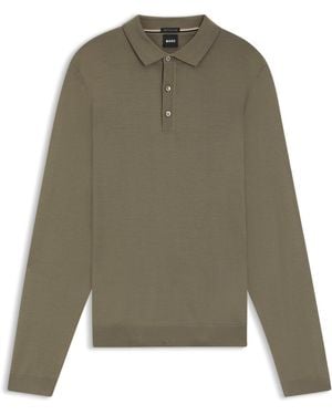 BOSS Polo Regular Fit - Verde