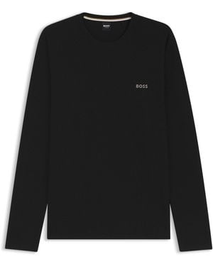 BOSS T-Shirt Del Pigiama - Nero