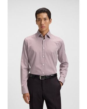 BOSS Regular-Fit Shirt - Purple