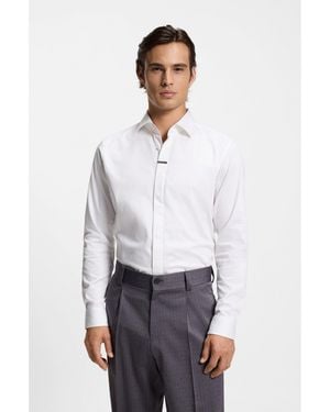 HUGO Modern-Fit Shirt - White