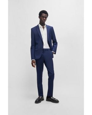 HUGO Slim-Fit Suit - Blue