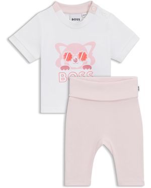 BOSS White Women's Girls Size 67 - Pink