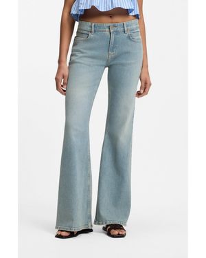 BOSS Flared-Leg Jeans - Blue