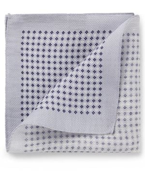 BOSS Pañuelo De Bolsillo By Beckham En Lino Y Algodón - Gris
