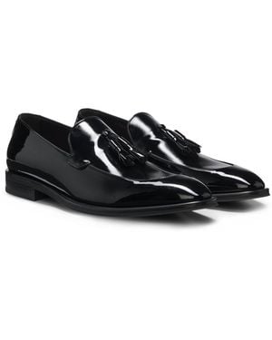 BOSS Tassel Loafers - Black