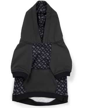 BOSS Sudadera Con Capucha Para Perros Con Estampado De Monograma - Negro