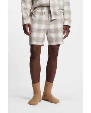 BOSS White Men's Nightwear Size L - Natural