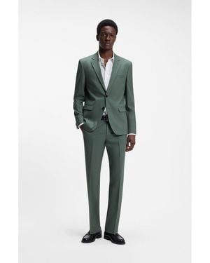 HUGO Two-Piece Extra-Slim-Fit Suit - Green