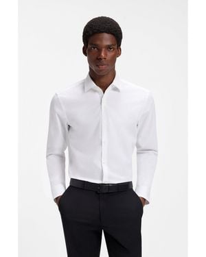 HUGO Slim-Fit Shirt - White