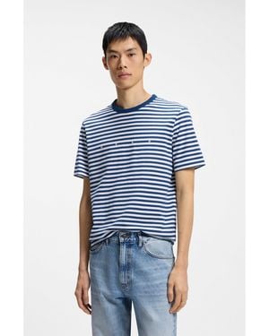 HUGO Relaxed-Fit T-Shirt - Blue