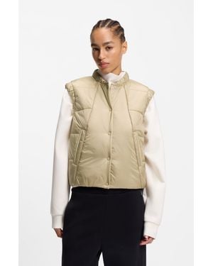 BOSS Light Beige Women's Spring Outfits Size 4 - Natural