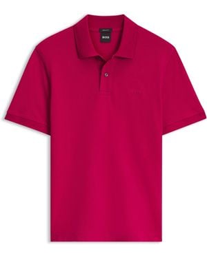 BOSS Veelzijdige Polo Van Zacht Katoen - Roze