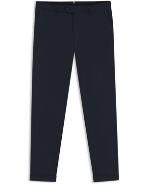 BOSS Slim-Fit Hose Aus Komfortabler Stretch-Baumwolle - Blau