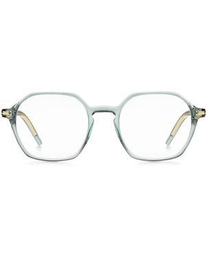 BOSS Montura Para Gafas Graduadas De Acetato Aguamarina Con Patillas Doradas - Multicolor