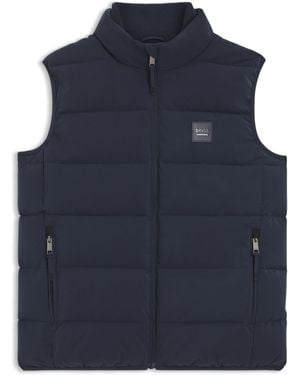 BOSS Gilet Trapuntato Da Equitazione - Blu