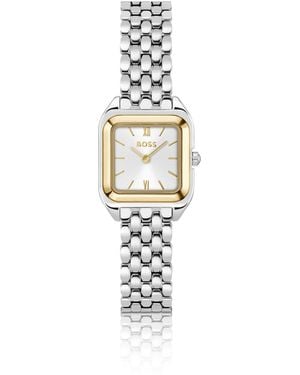 BOSS Mae Petite Stainless-Steel Link-Bracelet Watch With- Dial - Metallic
