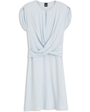 BOSS Light Blue Women's Business Dresses Size 2