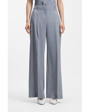 BOSS Light Blue Women's Formal Pants Size 4