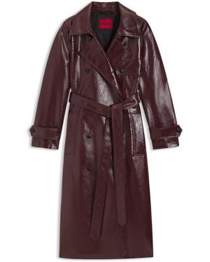 HUGO Trench Doppiopetto - Rosso